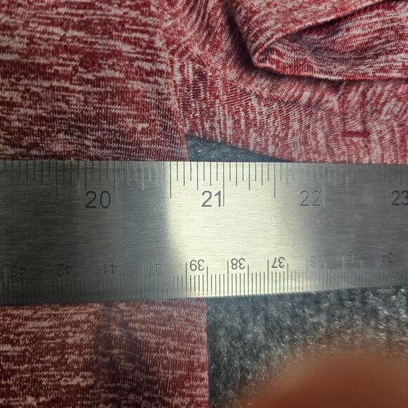 UNDER ARMOUR LOOSE HEAT GEAR XL Men S/S Poly Spandex Golf Shirt Red embroidered - Picture 7 of 9